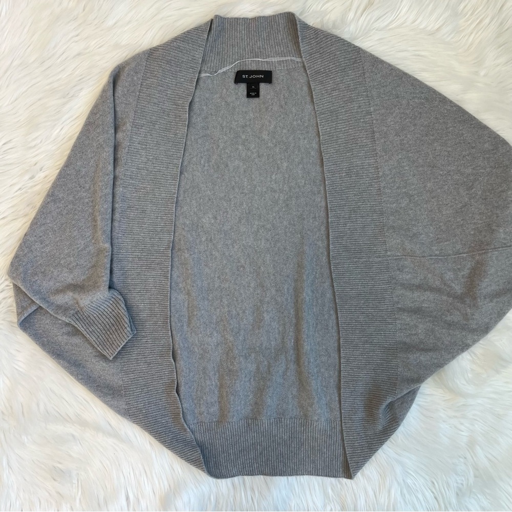 St. John 100% Cashmere Cocoon Cardigan‎